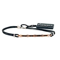 Bracciale Zancan Uomo in Oro Diamante Black 0.06 Ct EB449RB - EB449RB